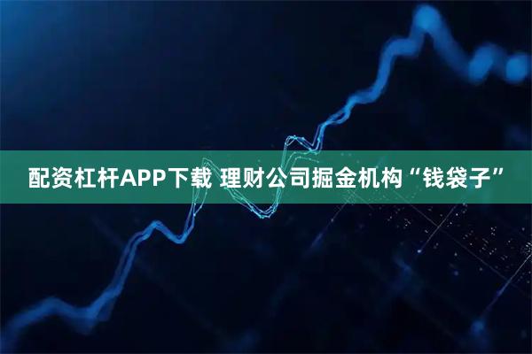 配资杠杆APP下载 理财公司掘金机构“钱袋子”