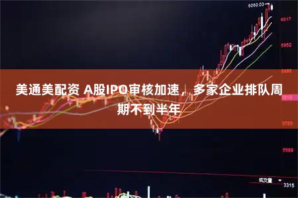 美通美配资 A股IPO审核加速，多家企业排队周期不到半年